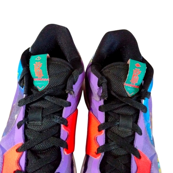 Nike Air Max 97 Kyrie 5 Low Jewell Mural Purple And Orange Men's Size 10 - Picture 4 of 13